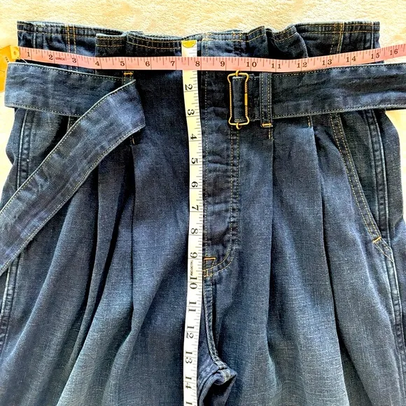 POLO Ralph Lauren Button Fly Paperbag Waist Jeans--Sz 28