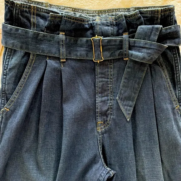 POLO Ralph Lauren Button Fly Paperbag Waist Jeans--Sz 28