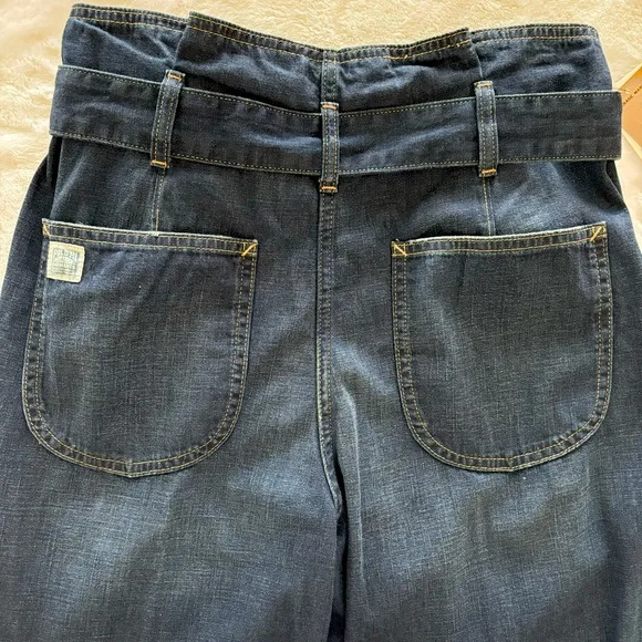POLO Ralph Lauren Button Fly Paperbag Waist Jeans--Sz 28