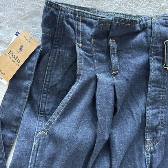 POLO Ralph Lauren Button Fly Paperbag Waist Jeans--Sz 28