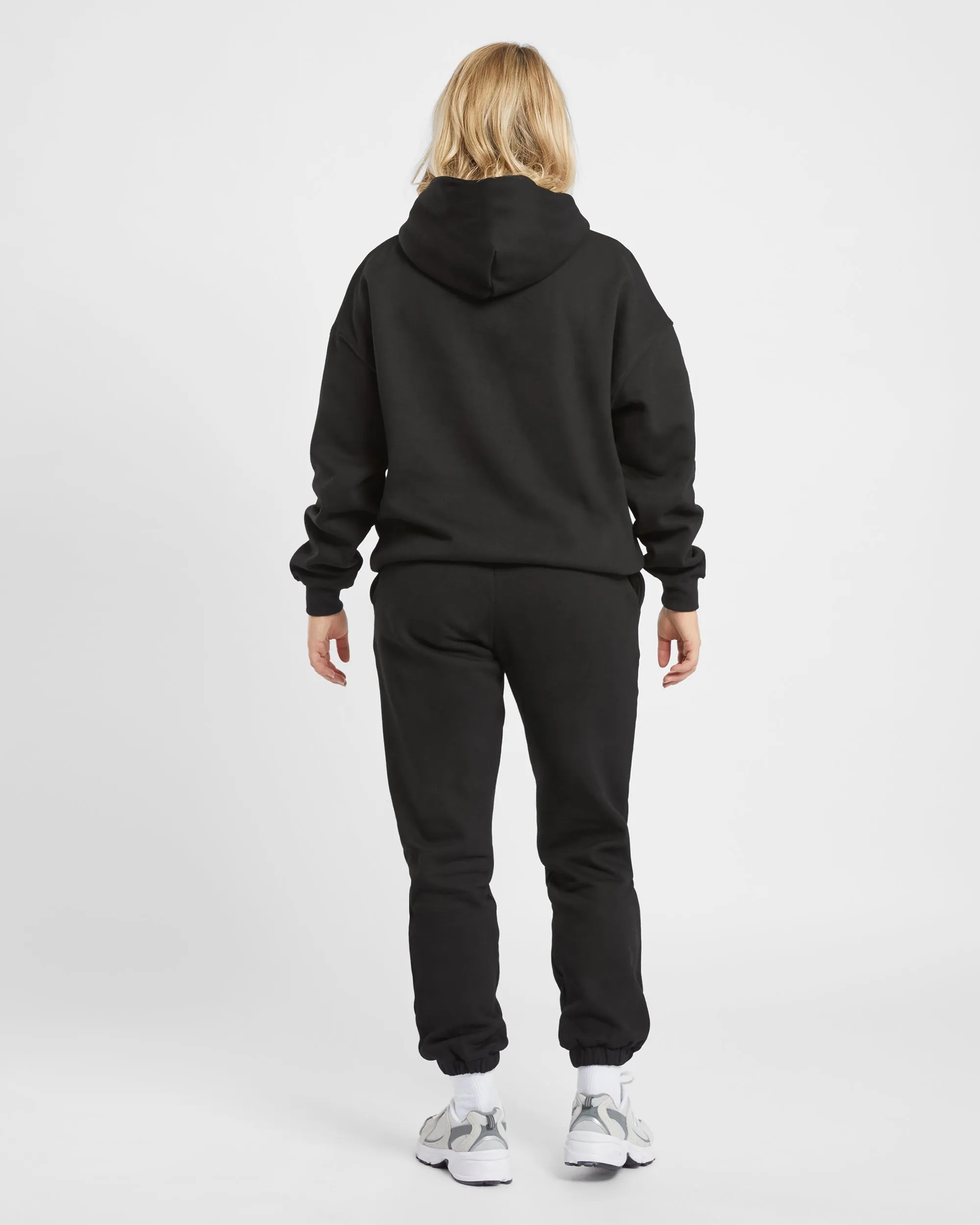 Premium Oversized Hoodie - Black