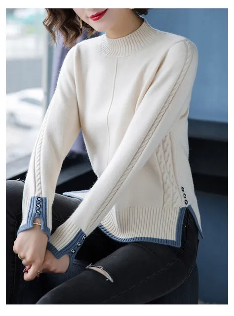Pullover Sweaters Women Blouse