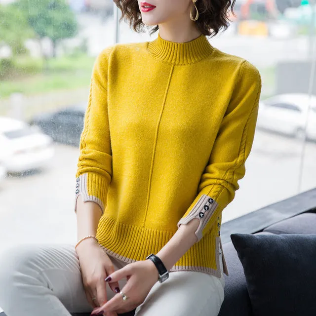 Pullover Sweaters Women Blouse