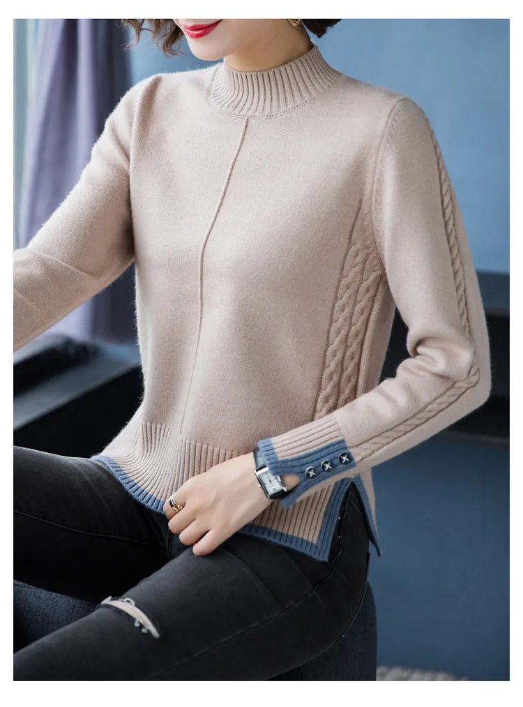 Pullover Sweaters Women Blouse