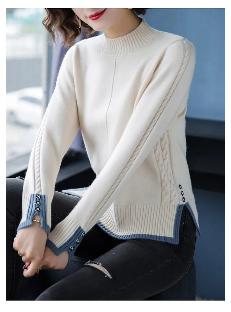 Pullover Sweaters Women Blouse