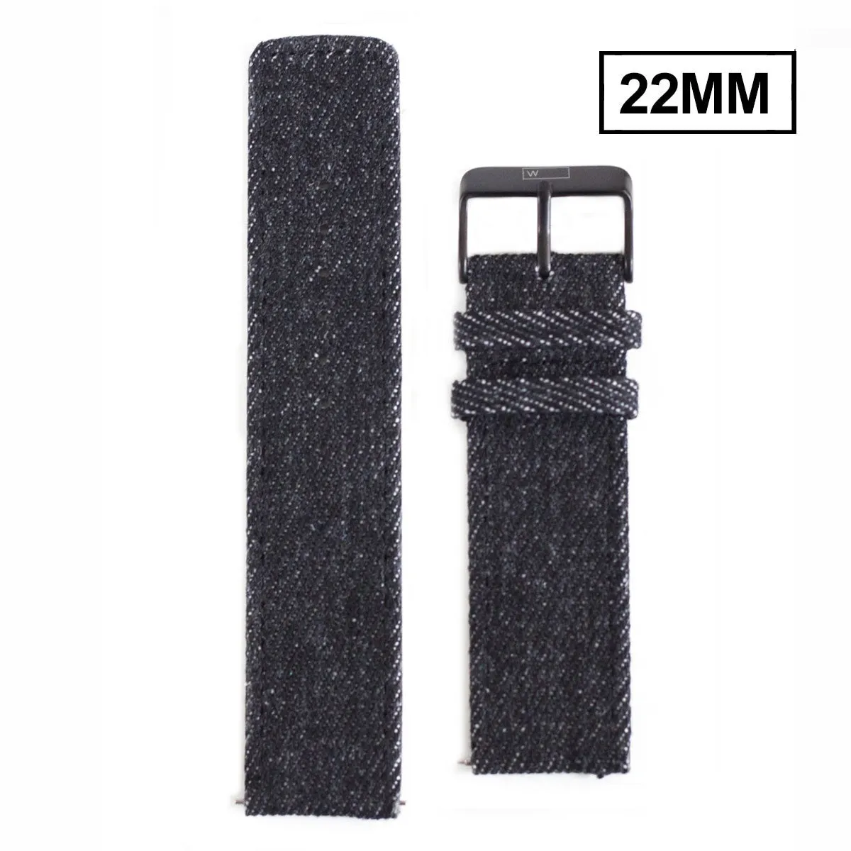 Pulseira Extra de Black Jeans (22 Milímetros)