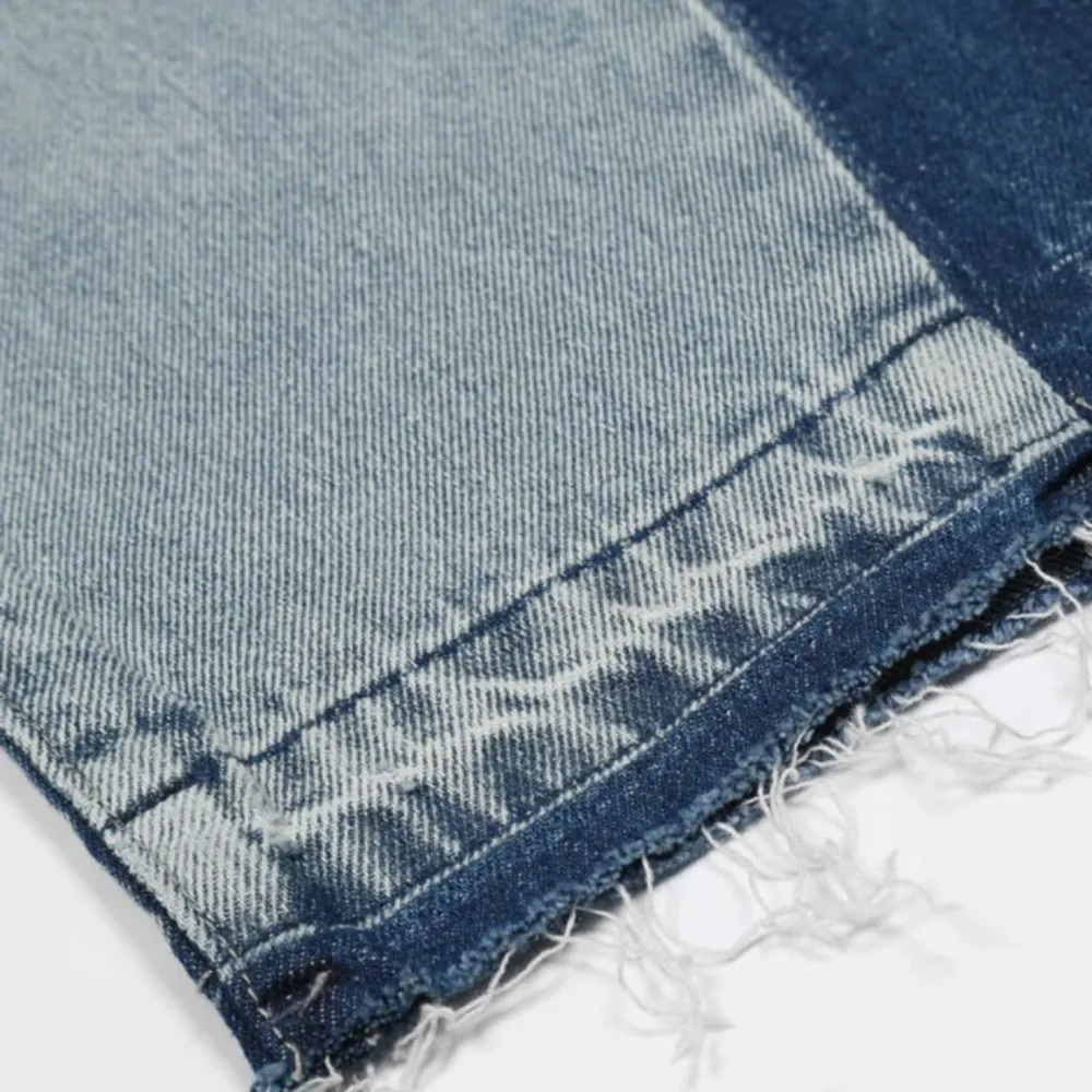 "High Street Star Embroidery" Jeans