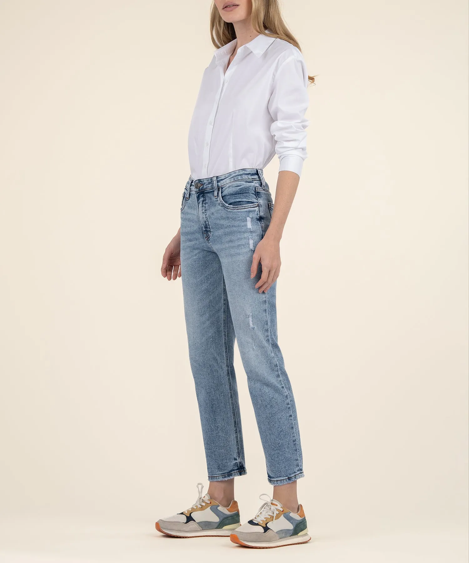 Rachael High Rise Mom Jean