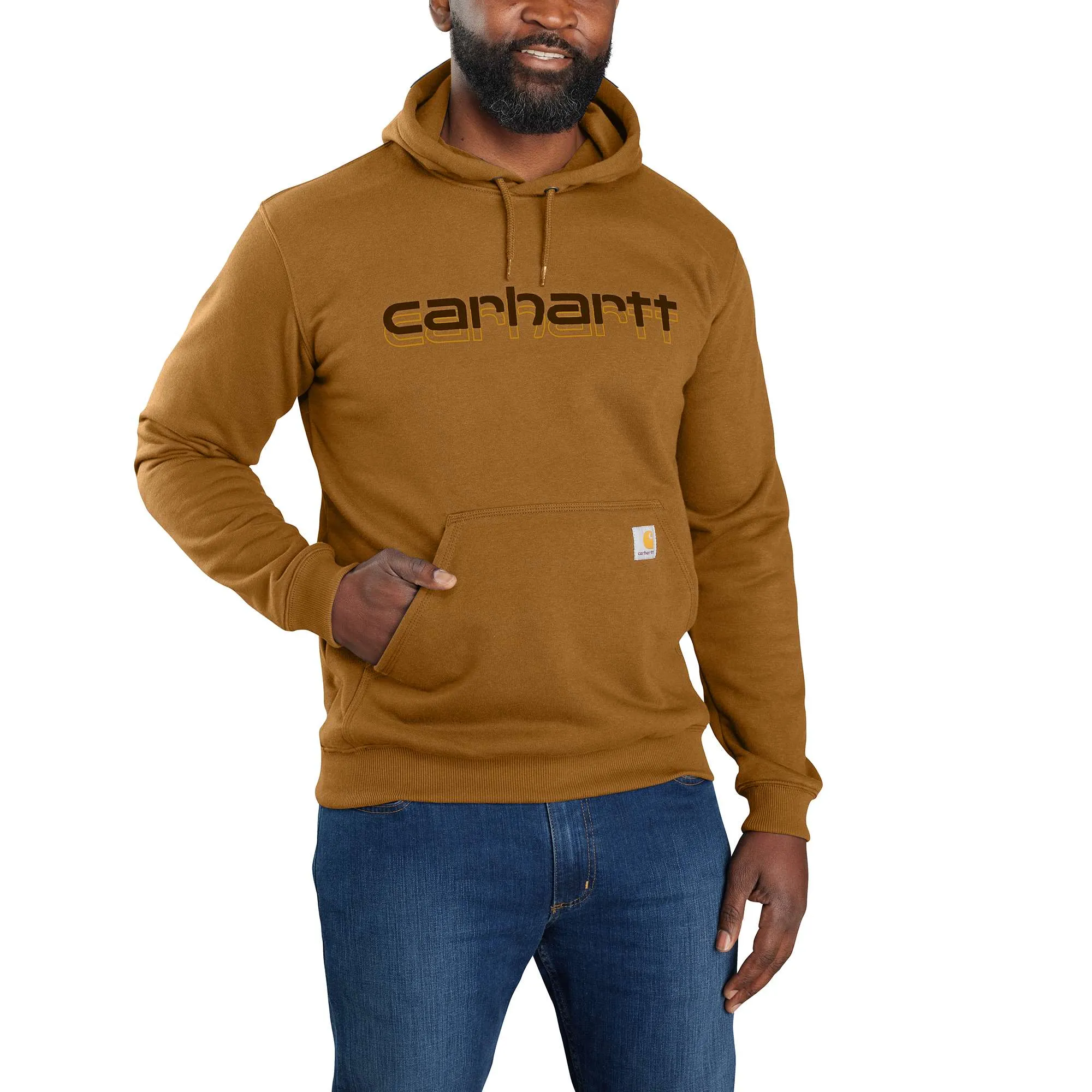 Rain Defender® Loose Fit Midweight Logo Graphic Sweatshirt