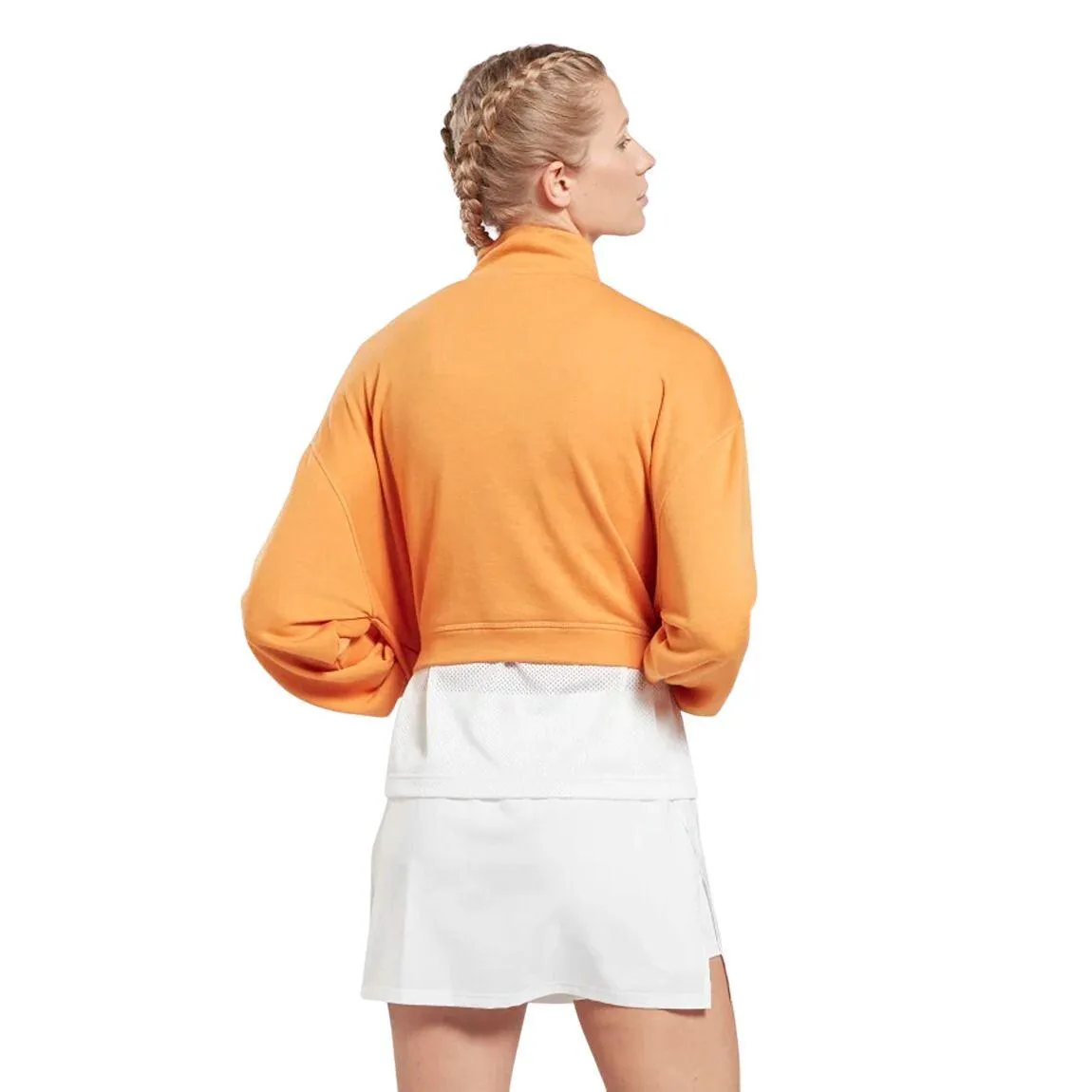 Reebok Workout Ready Knit 1/4 Zip Sweatshirt - Women