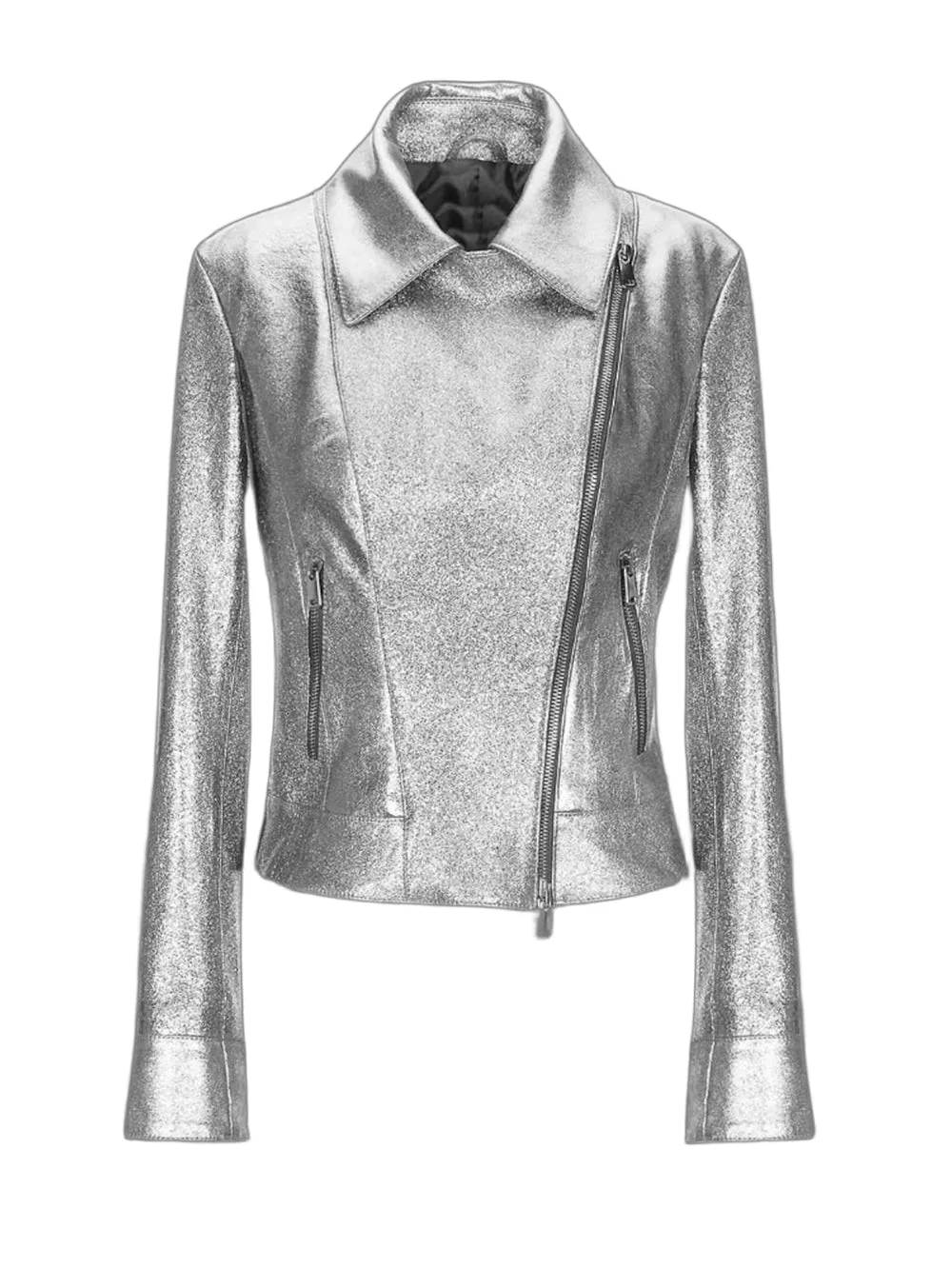 Refined Glow Metallic Jacket
