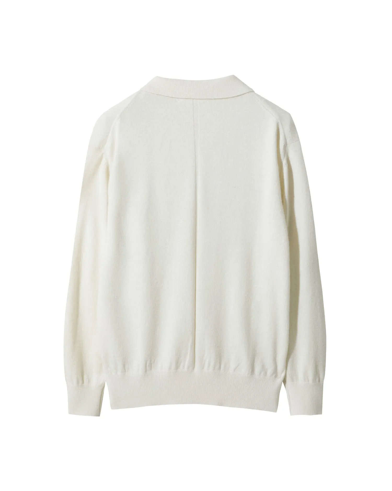 Relaxed Polo Sweater