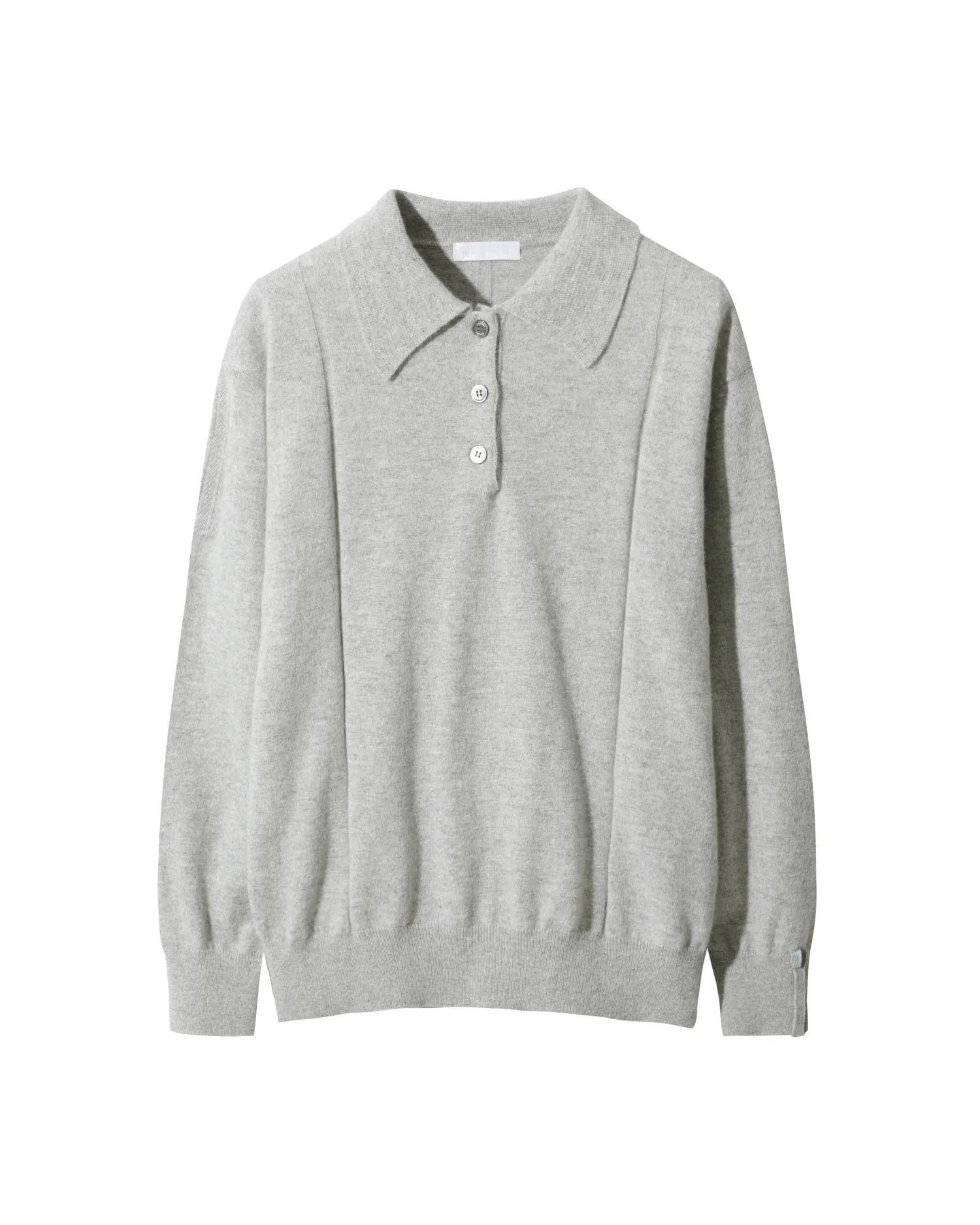 Relaxed Polo Sweater