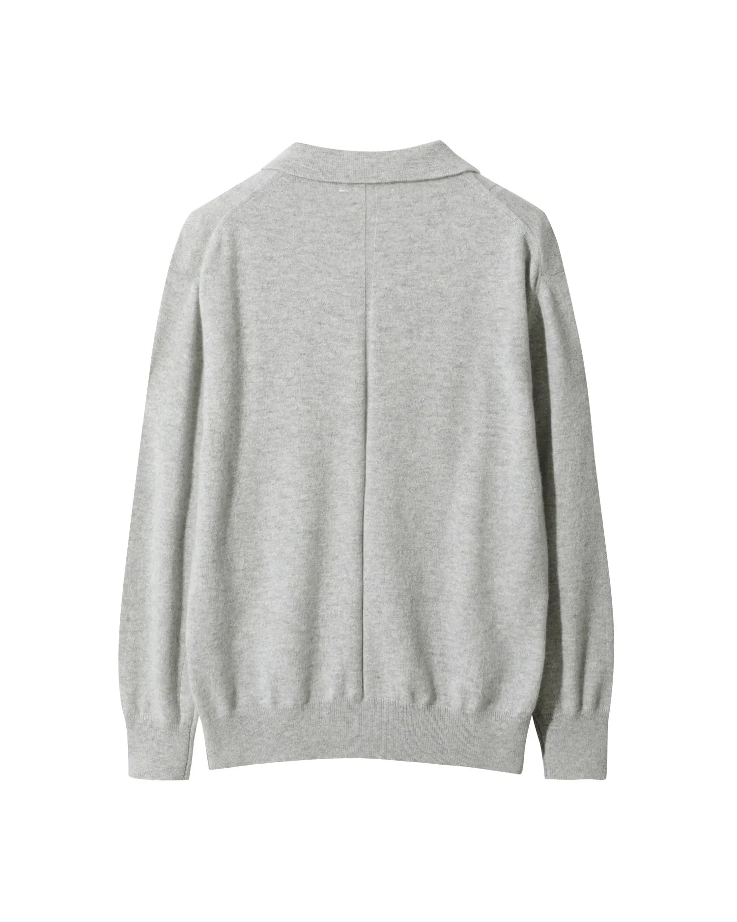 Relaxed Polo Sweater