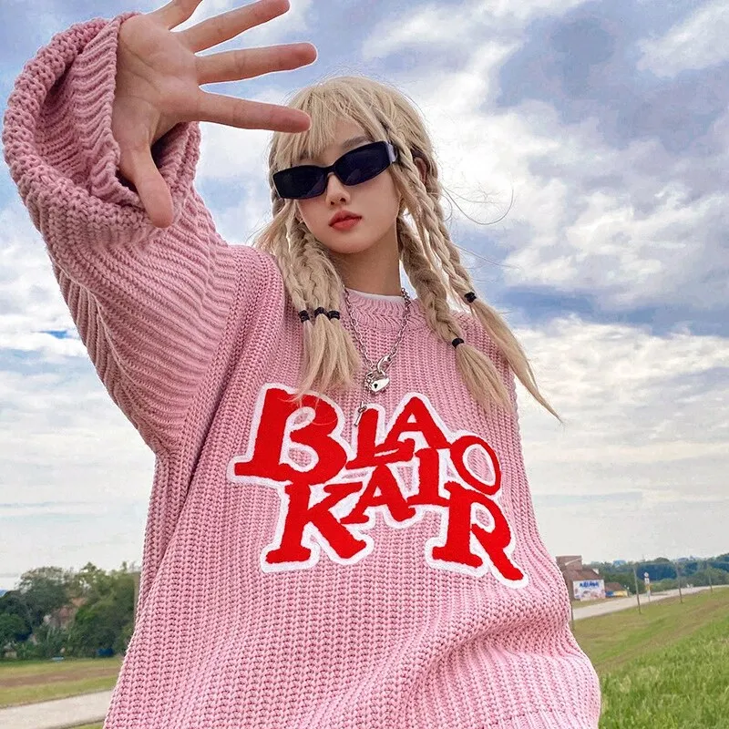 Retro American Style Cool Sweater