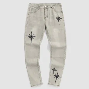 Retro Loose Hip Hop Casual Denim Trousers
