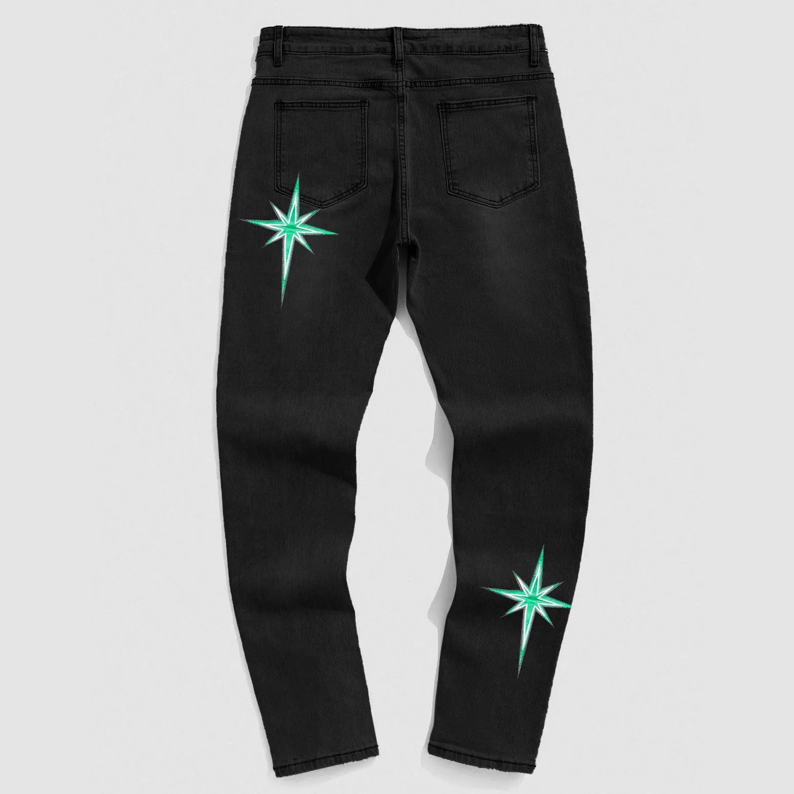 Retro Loose Hip Hop Casual Denim Trousers