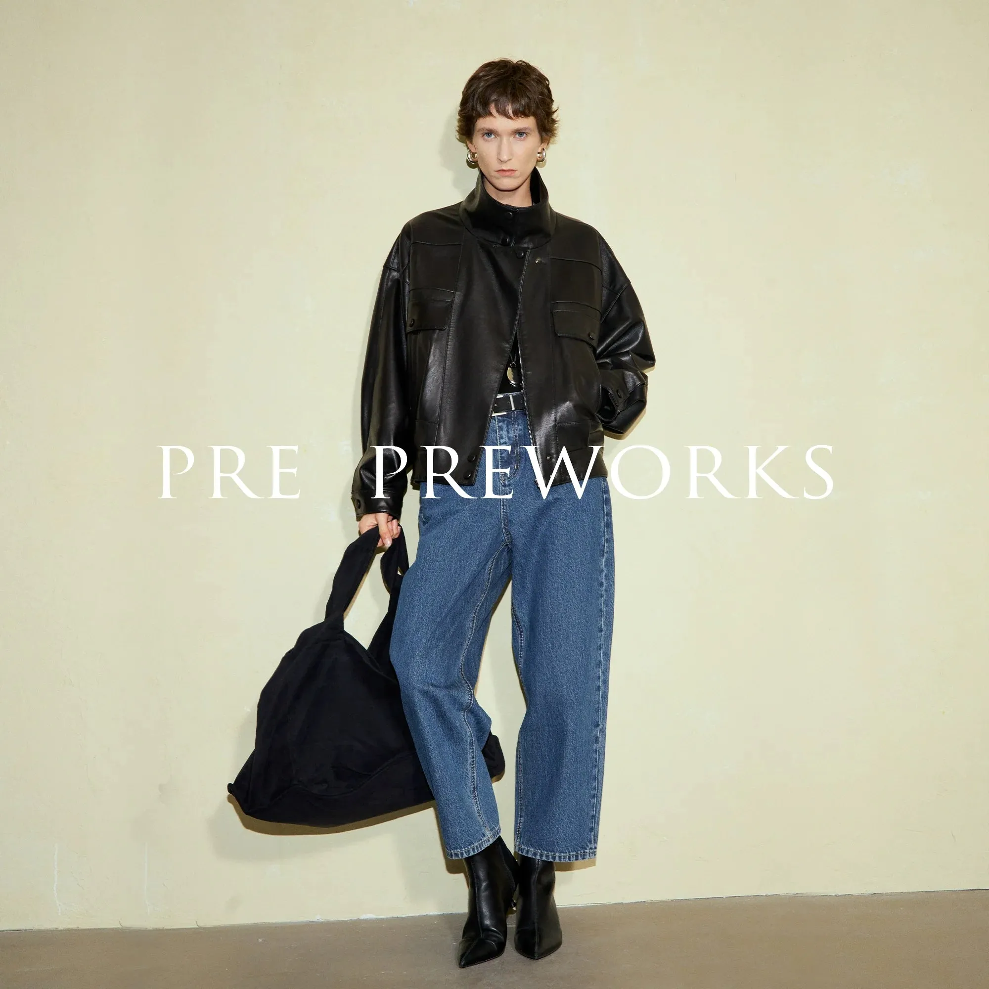 Retro Modern Sheepskin Jacket
