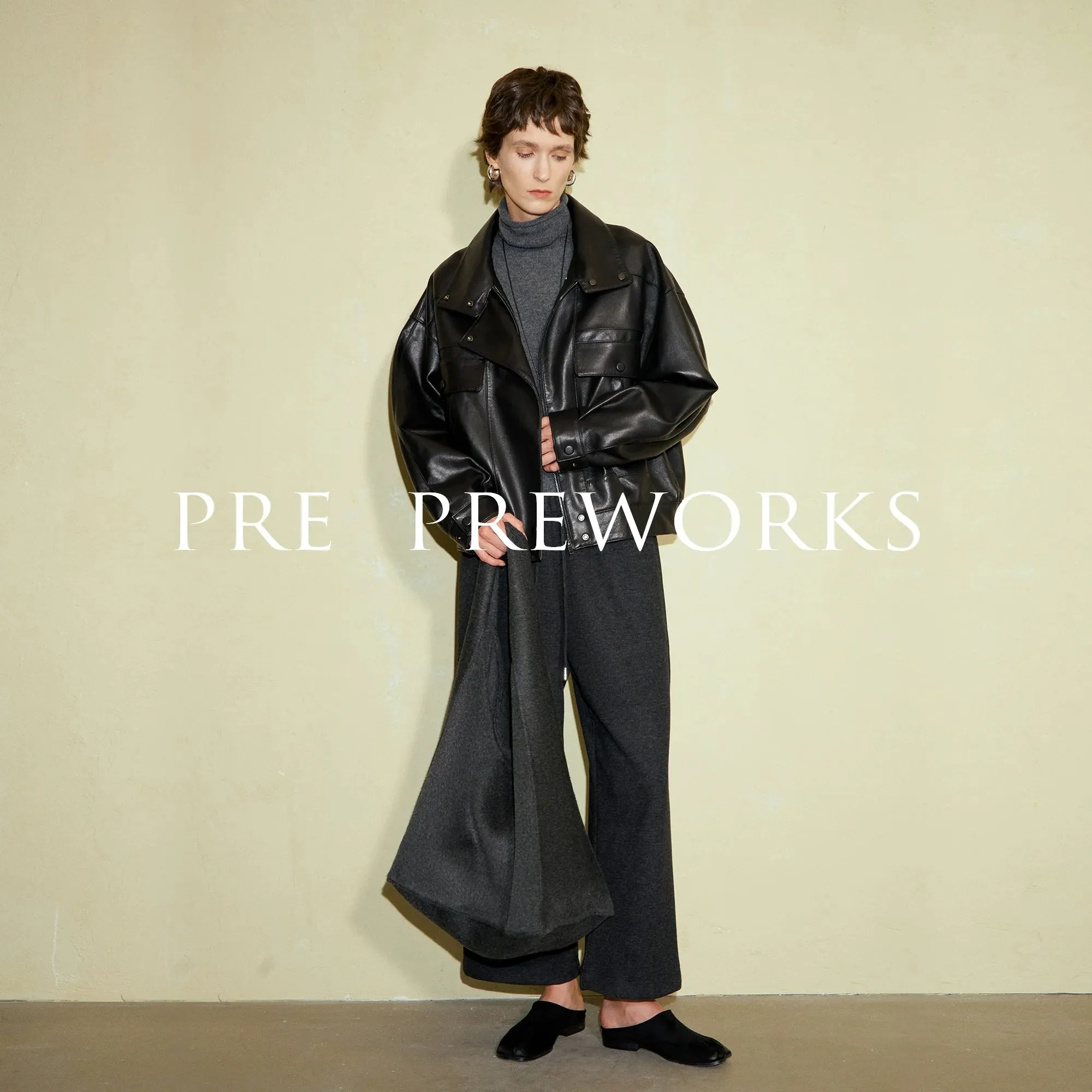 Retro Modern Sheepskin Jacket