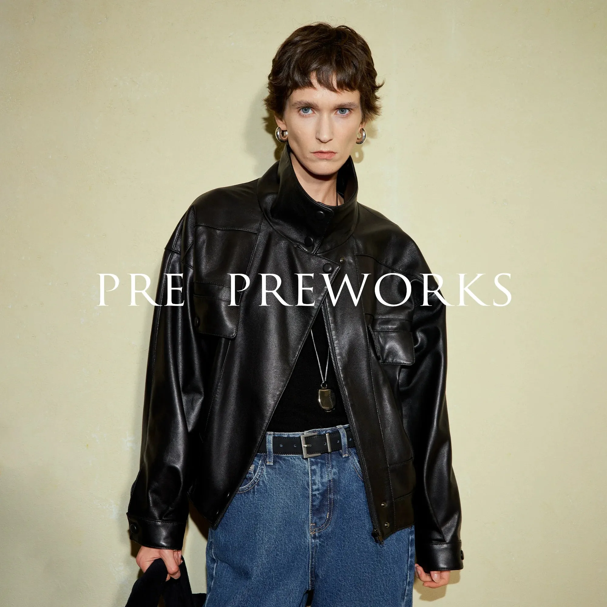 Retro Modern Sheepskin Jacket
