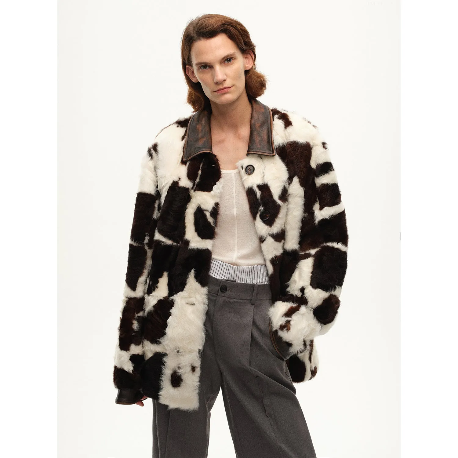 Retro Patchwork Coat