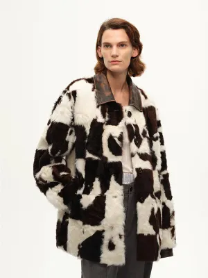 Retro Patchwork Coat
