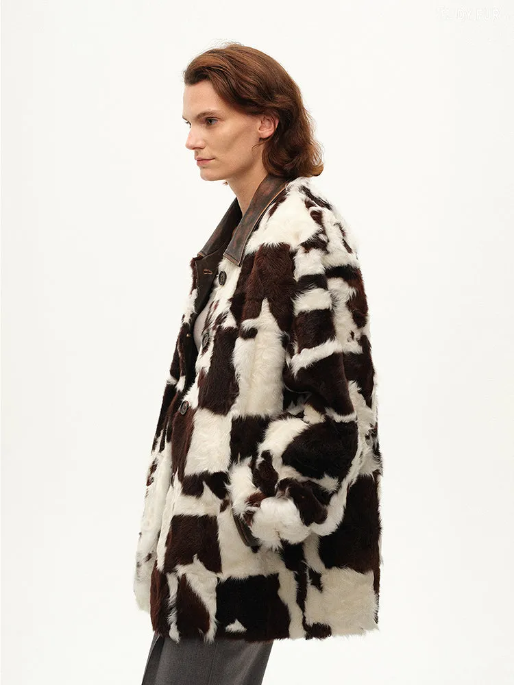 Retro Patchwork Coat