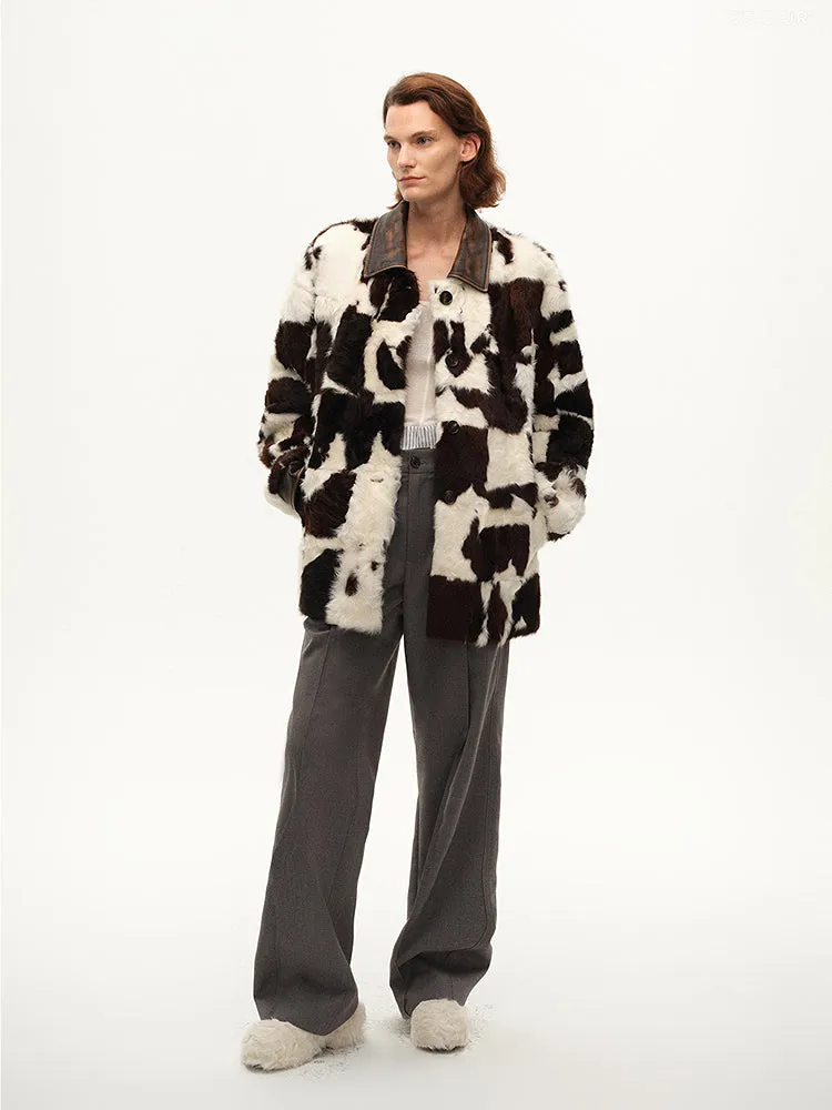 Retro Patchwork Coat