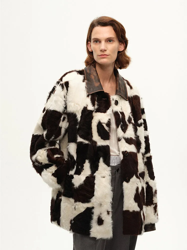 Retro Patchwork Coat