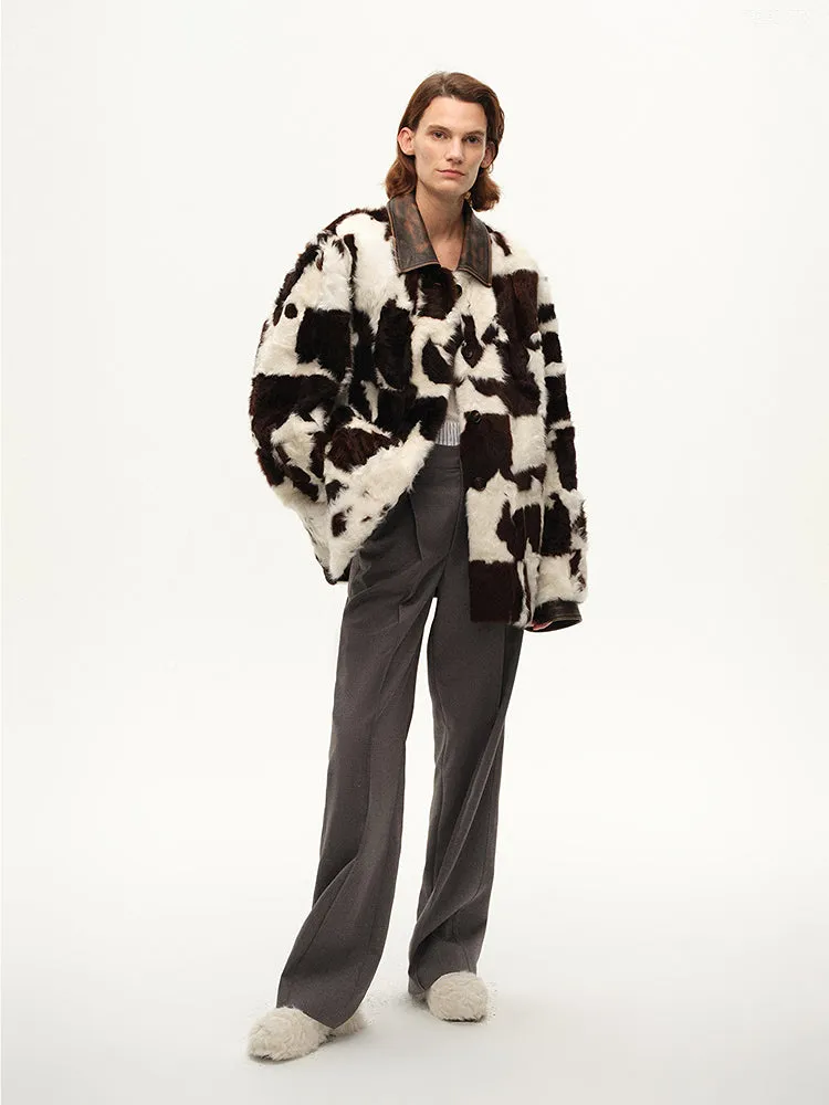 Retro Patchwork Coat
