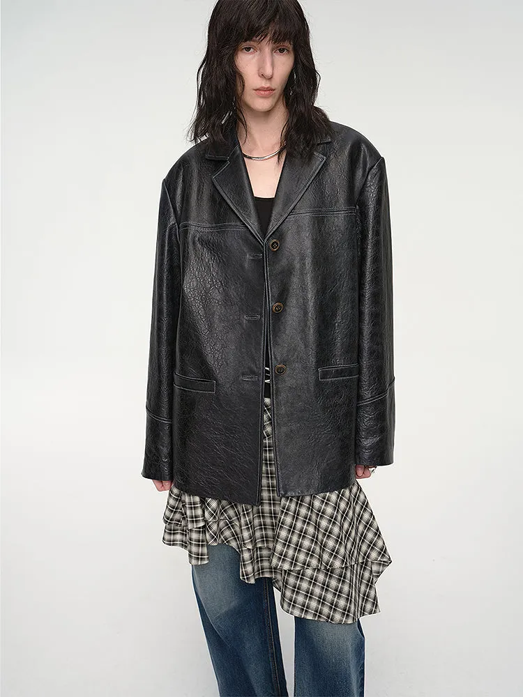 Retro Sheepskin Jacket