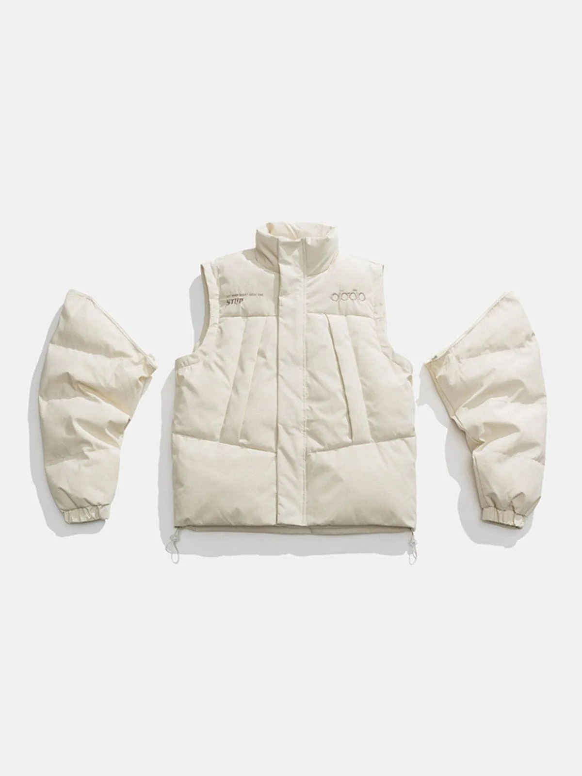 Rimiro - Detachable Sleeve Winter Coat