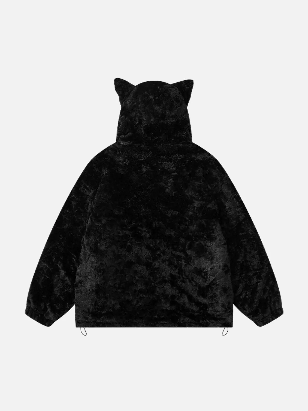 Rimiro - Plush Ear Hoodie Jacket
