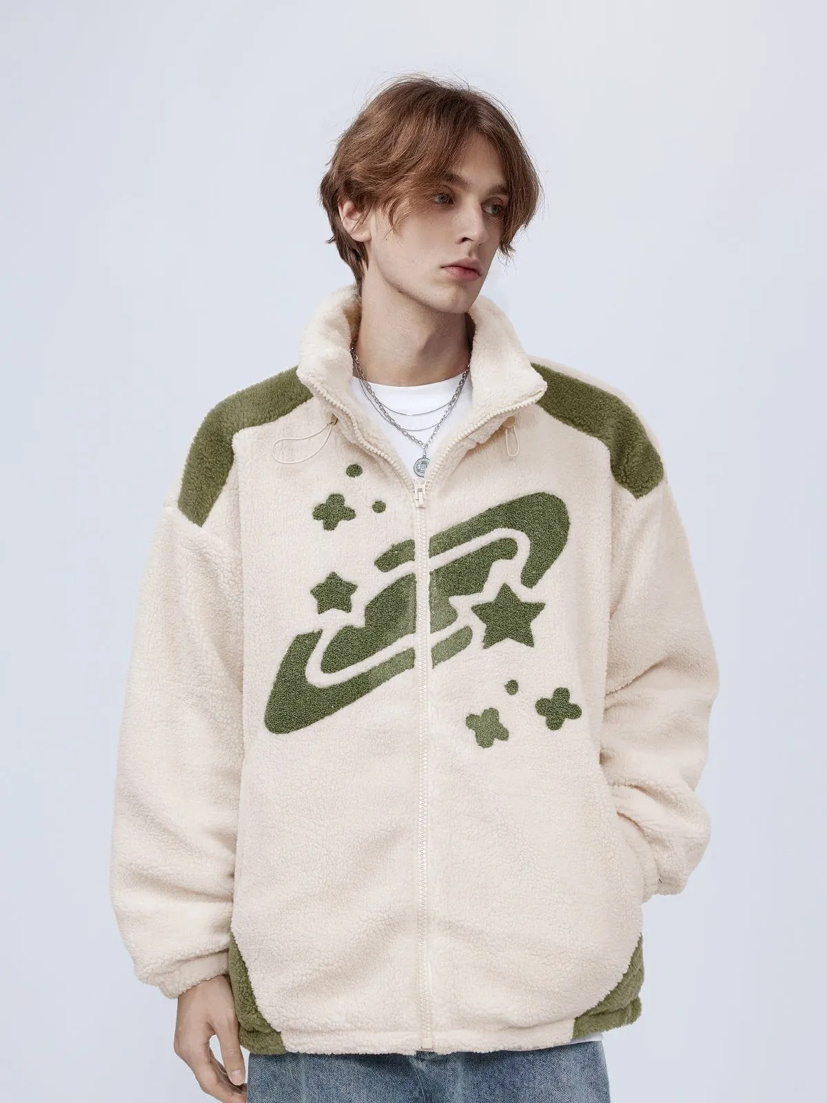 Rimiro - Star Sky Sherpa Coat