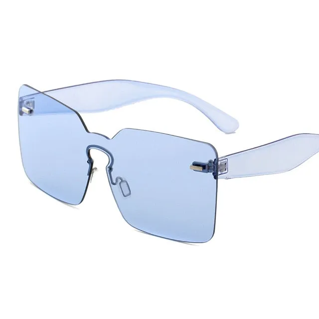 Rimless Oversized Shades