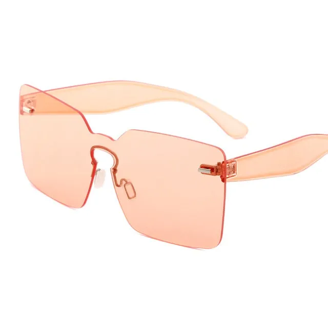 Rimless Oversized Shades