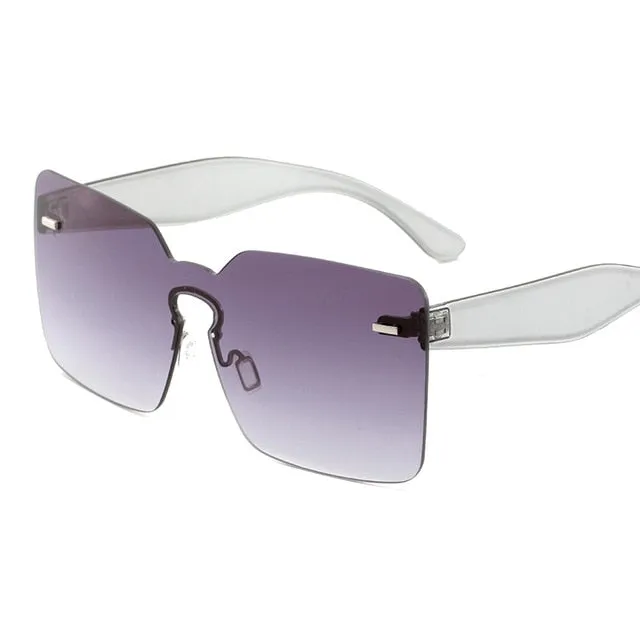 Rimless Oversized Shades