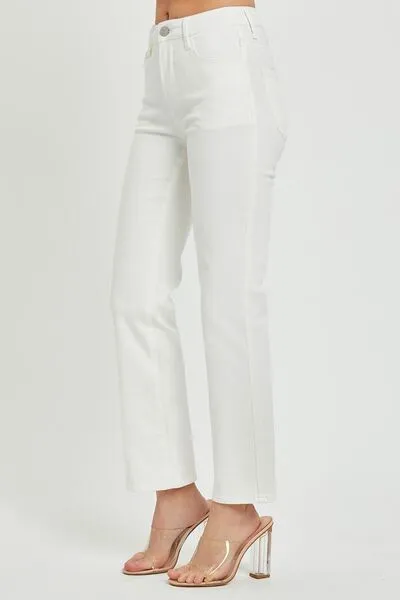 RISEN Full Size Mid Rise Jeans with Pockets ONLINE EXCLUSIVE