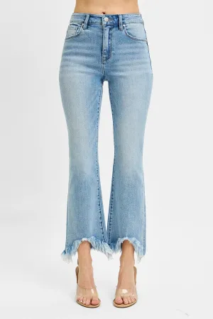 Risen High Rise Bootcut Frey Jeans