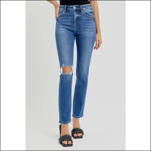 Risen High Rise Jeans: Because your Confidence Deserves to Look Distressed! 😎🎉