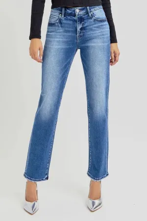 RISEN Mid Rise Ankle Tapered Jeans 0-15
