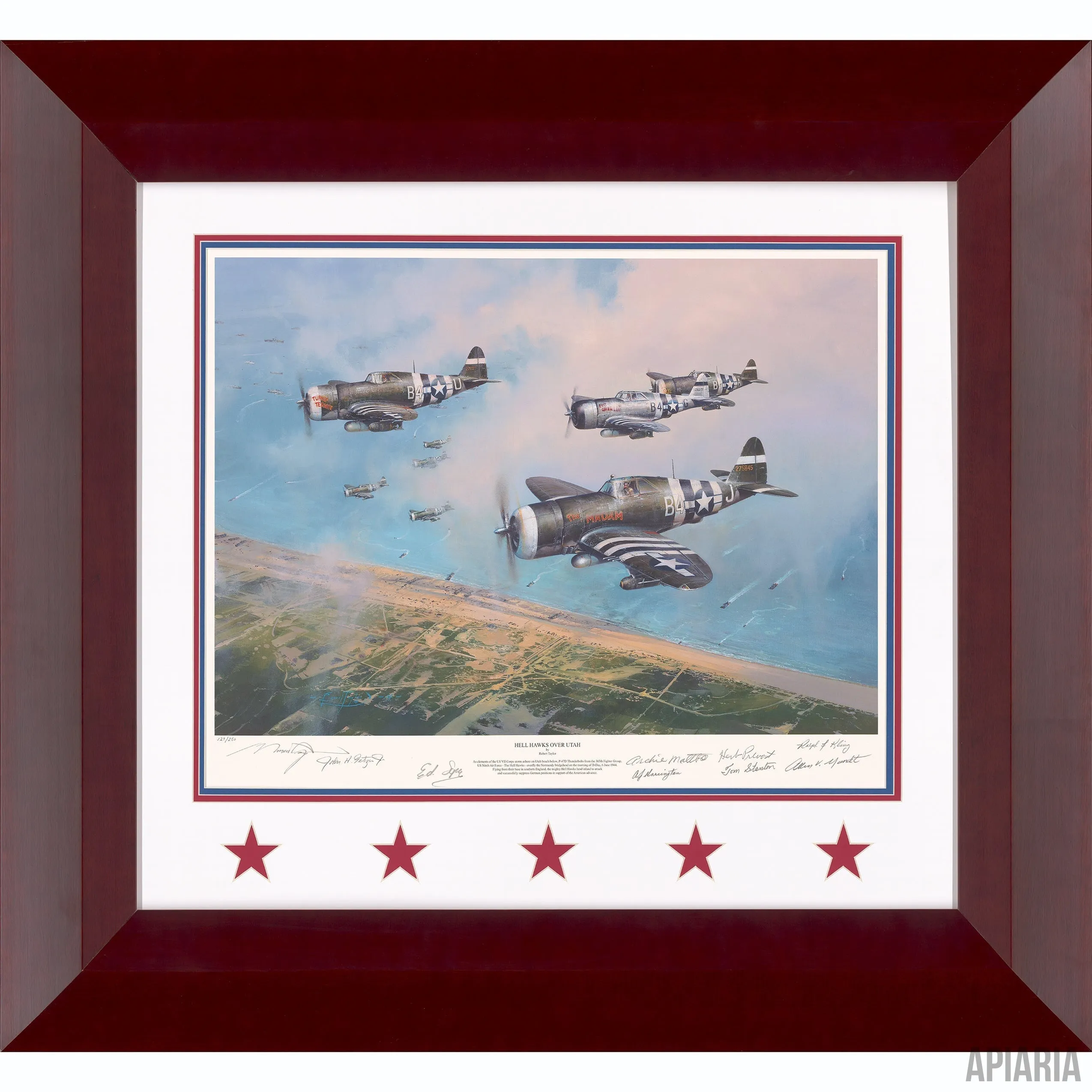 Robert Taylor "Hell Hawks Over Utah" Signed Edition