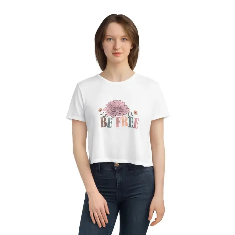 Rock your Style with a Flowy Cropped Tee