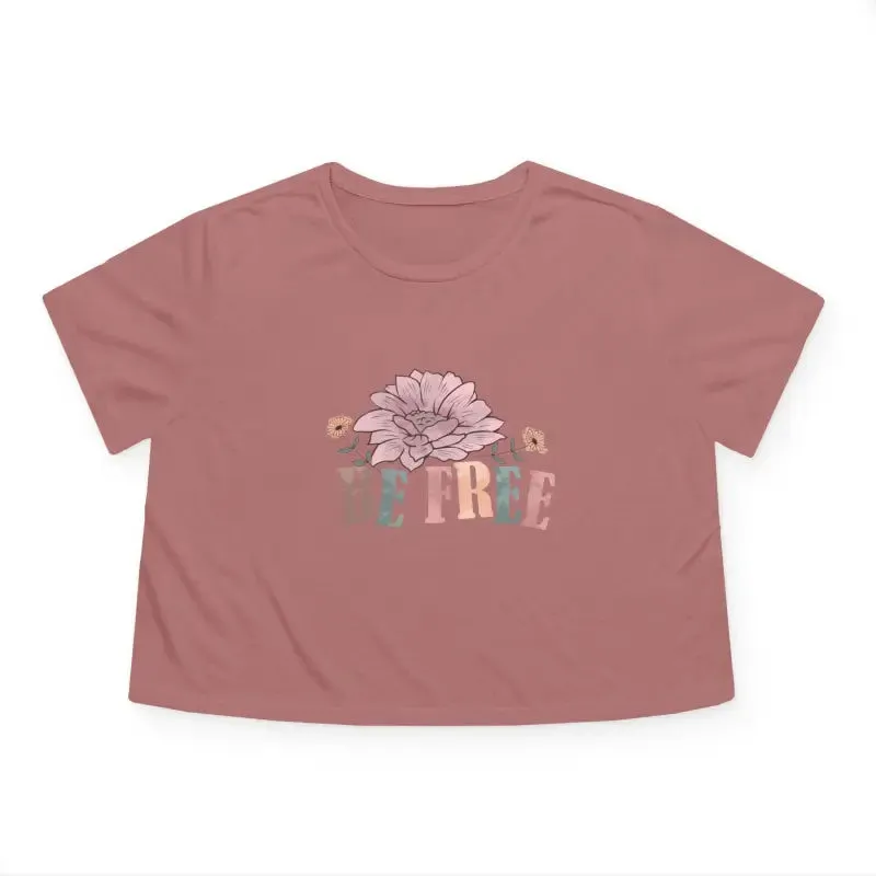Rock your Style with a Flowy Cropped Tee