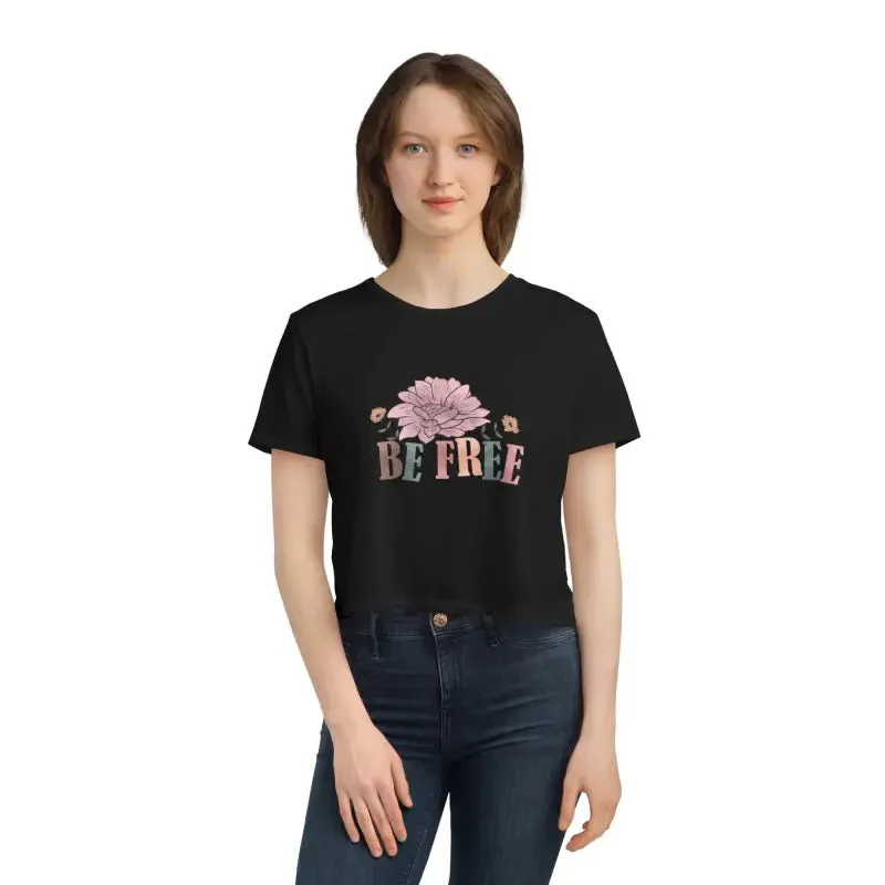 Rock your Style with a Flowy Cropped Tee
