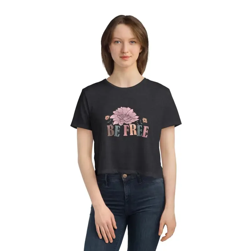 Rock your Style with a Flowy Cropped Tee