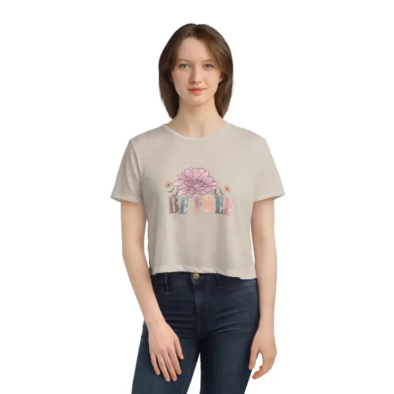 Rock your Style with a Flowy Cropped Tee