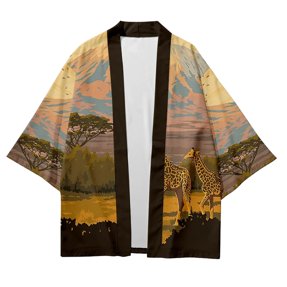 Safari Yukata Top