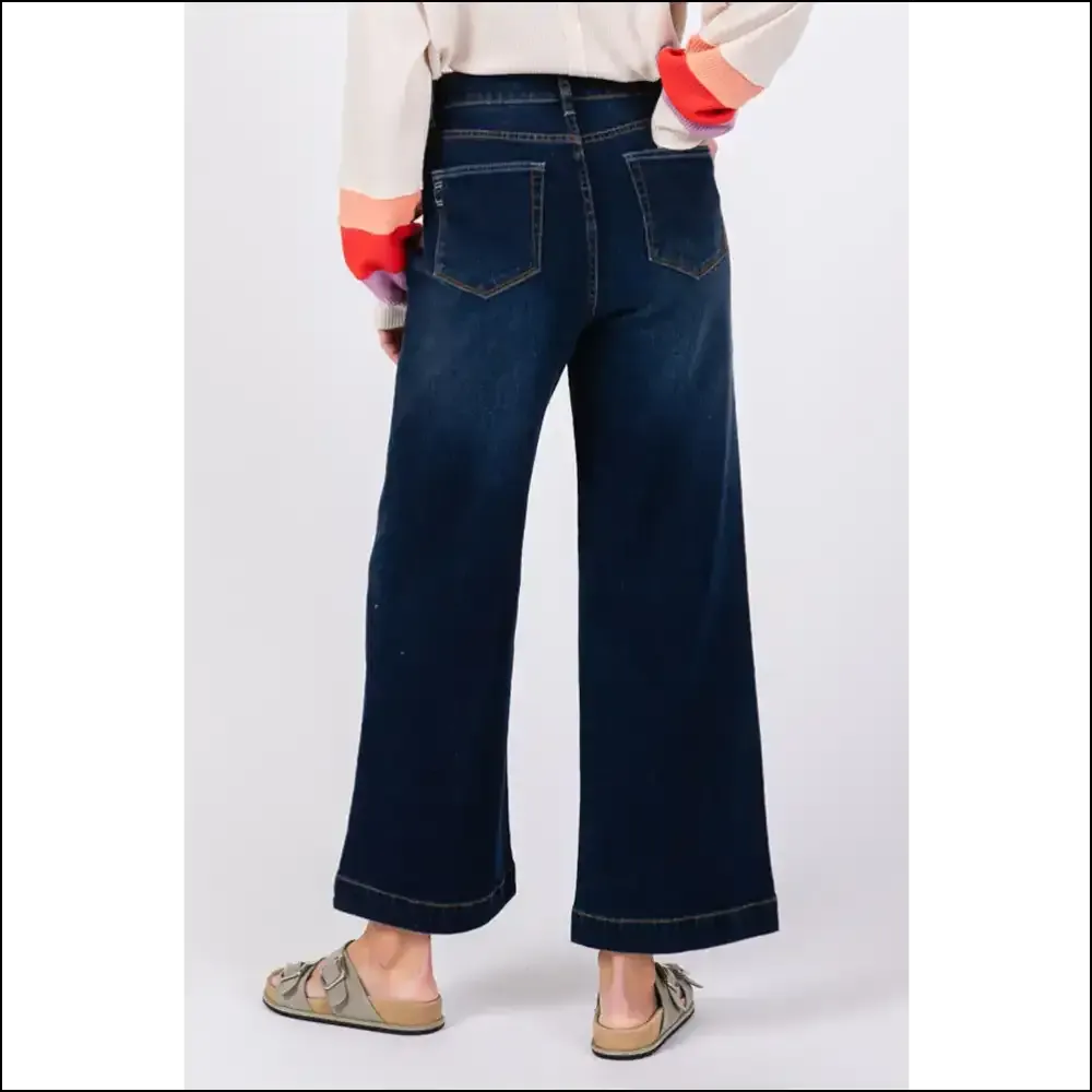 Sage   Fig High Waist Wide Leg Jeans: Because Comfort is the New Black! 💁‍♀️👖