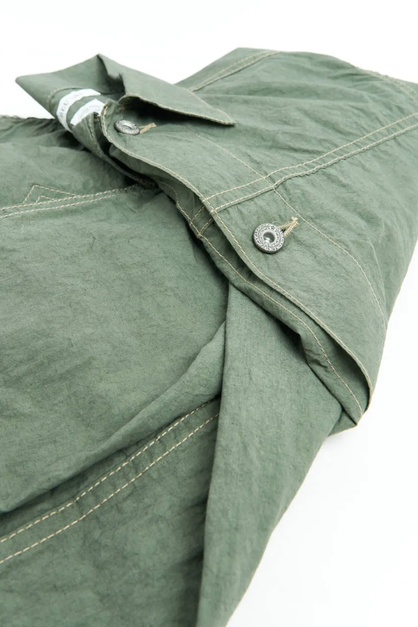 Seuvas Cotton/Linen Typewriter Light Trucker Jacket